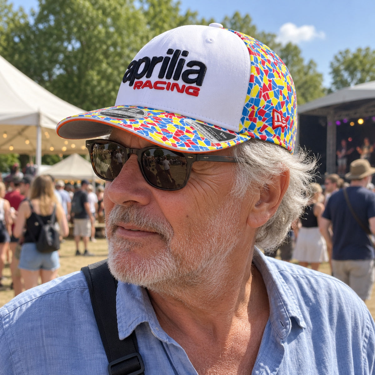 Aprilia Racing Team Cap – SE Barcelona – ilustrační foto (AI)