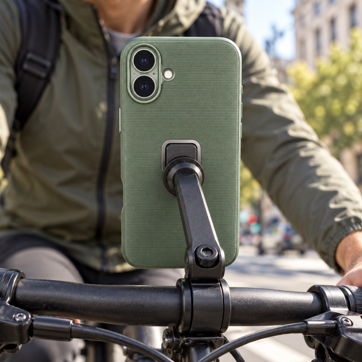 Peak Design Everyday Case iPhone 16 Plus – Sage – zdjęcie poglądowe (AI)