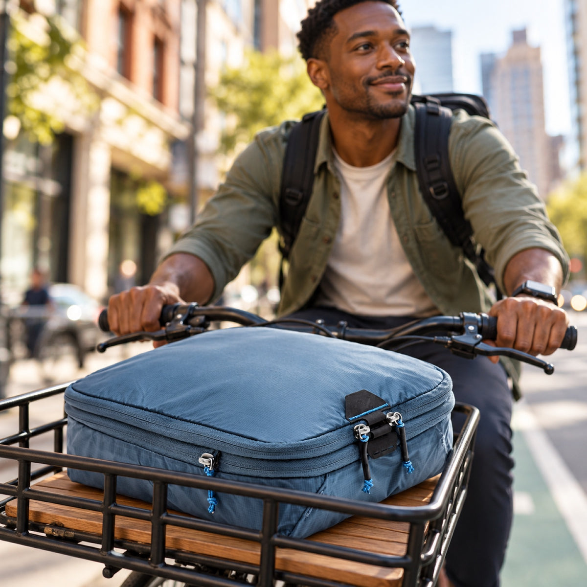 Peak Design Packing Cube S Medium – Ocean – zdjęcie poglądowe (AI)