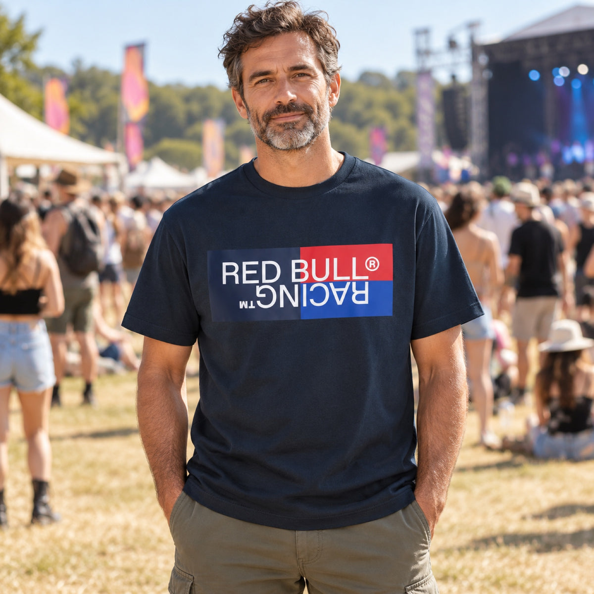 Koszulka Pepe Jeans – Red Bull Racing – granatowa – zdjęcie poglądowe (AI)