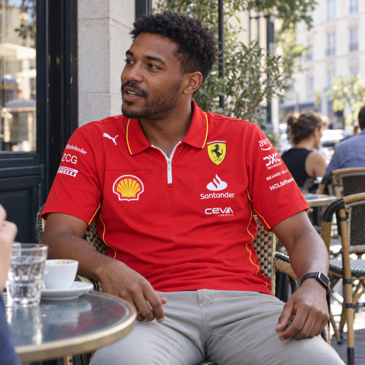 Scuderia Ferrari F1 PRO Team Polo – Red – ilustrační foto (AI)