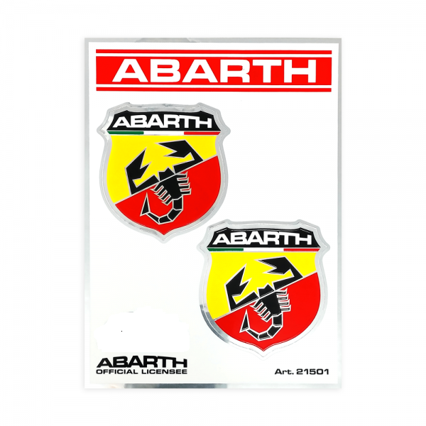 Zestaw naklejek Abarth