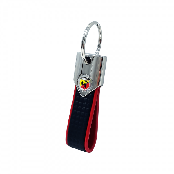 Abarth BAND carbon keyring