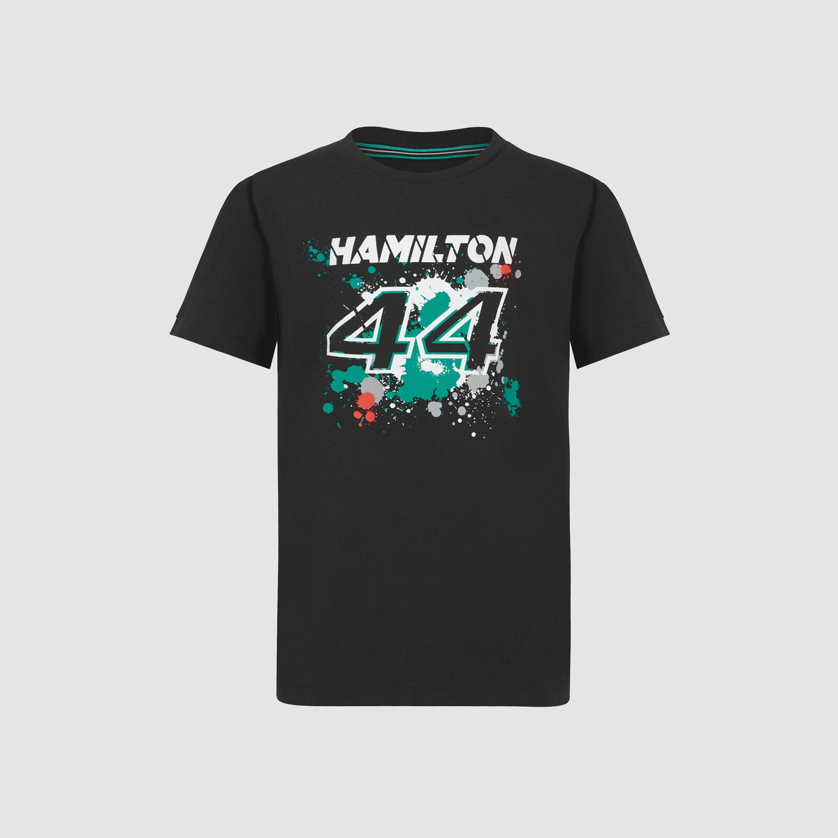 Mercedes AMG Petronas F1 kids' Lewis Hamilton #44 T-shirt black