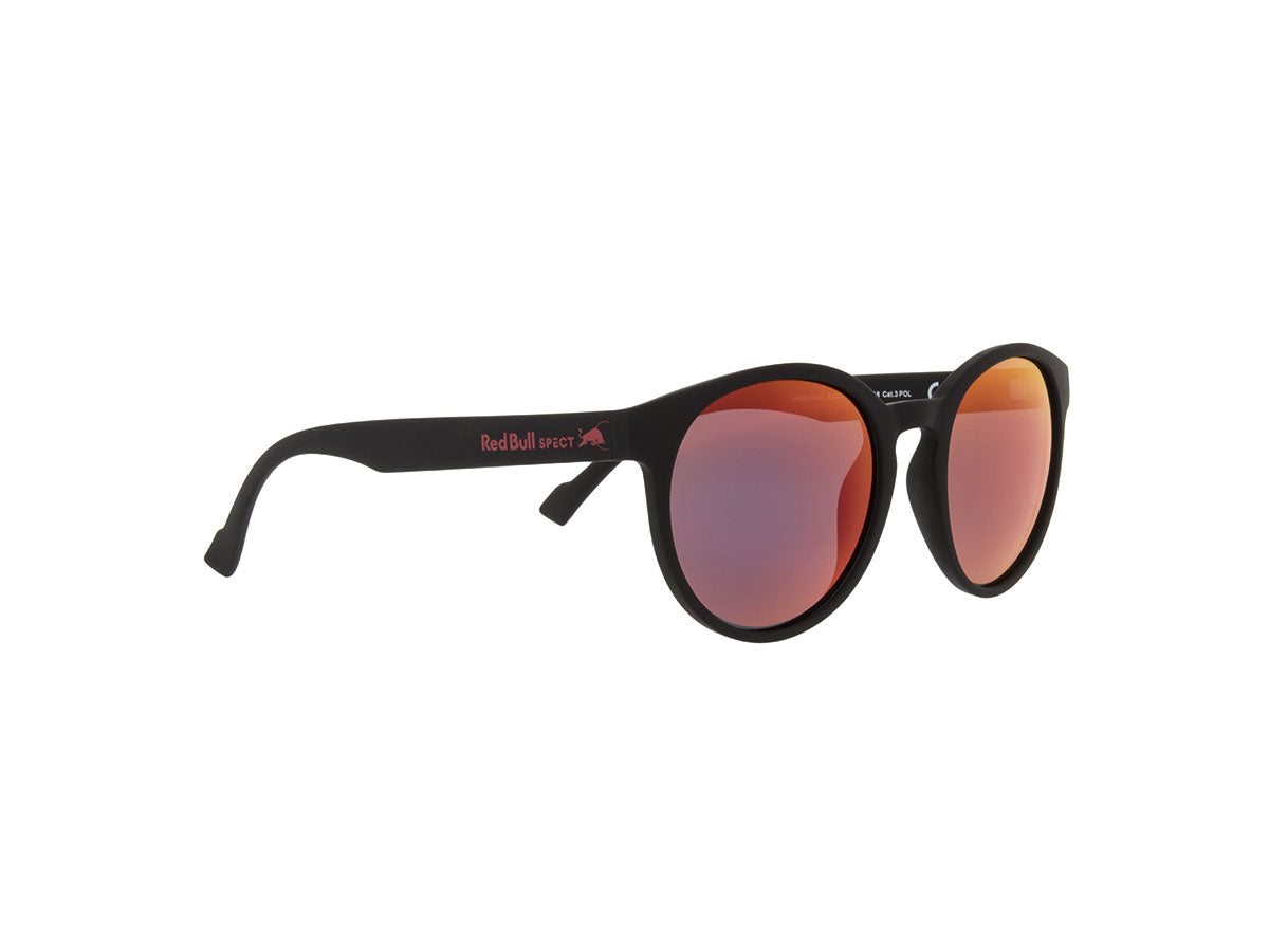 Okulary przeciwsłoneczne Red Bull Spect LACE czarne z czerwonymi soczewkami