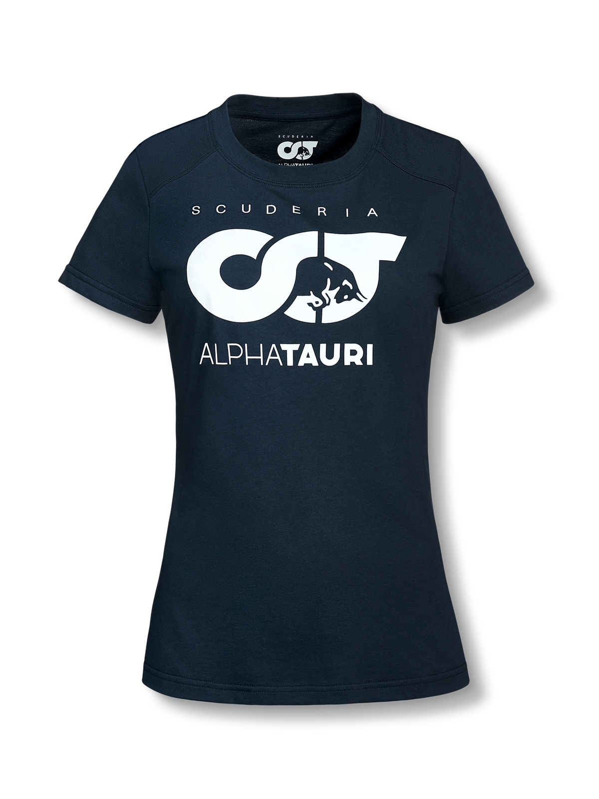 Koszulka damska Scuderia Alpha Tauri F1 casual niebieska