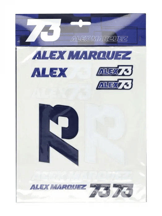 Álex Márquez 73 large sticker pack