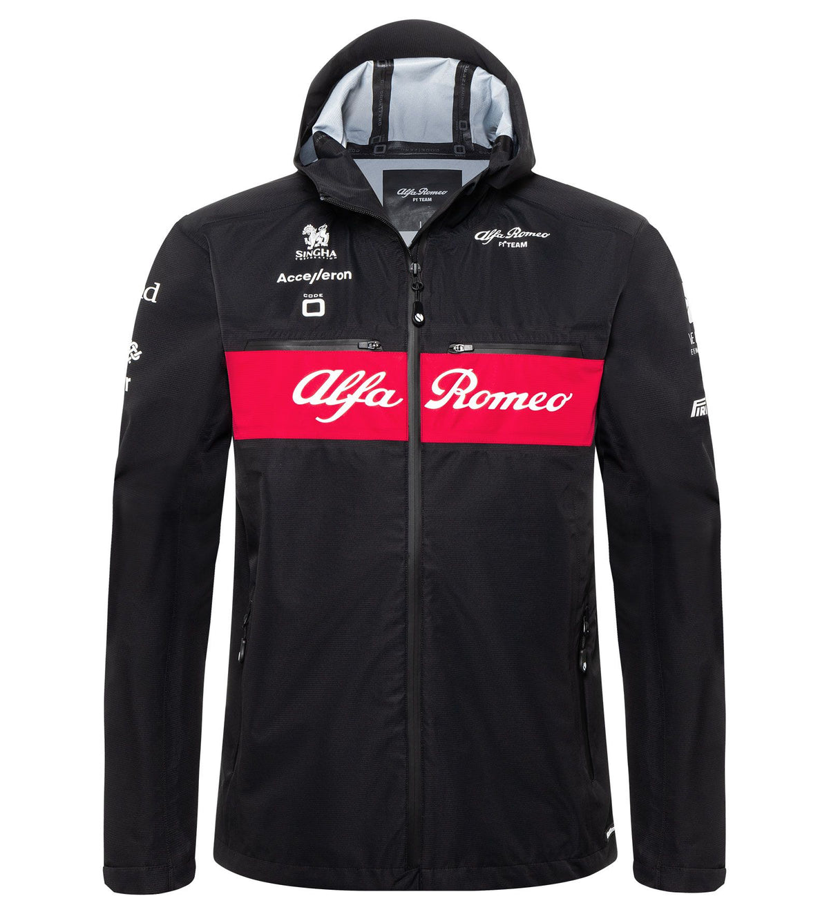 Wiatrówka zespołowa Alfa Romeo F1 Team czarna