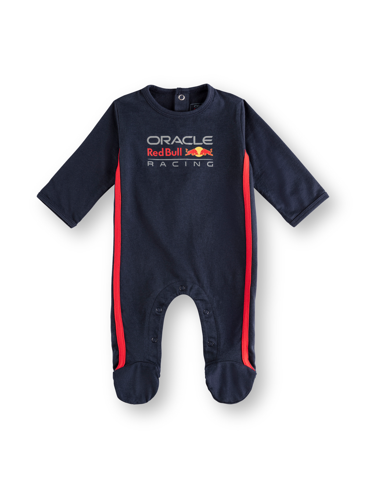Piżamka niemowlęca Oracle Red Bull Racing granatowa