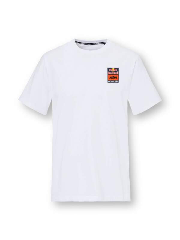 Koszulka casual KTM Red Bull Racing z logo biała
