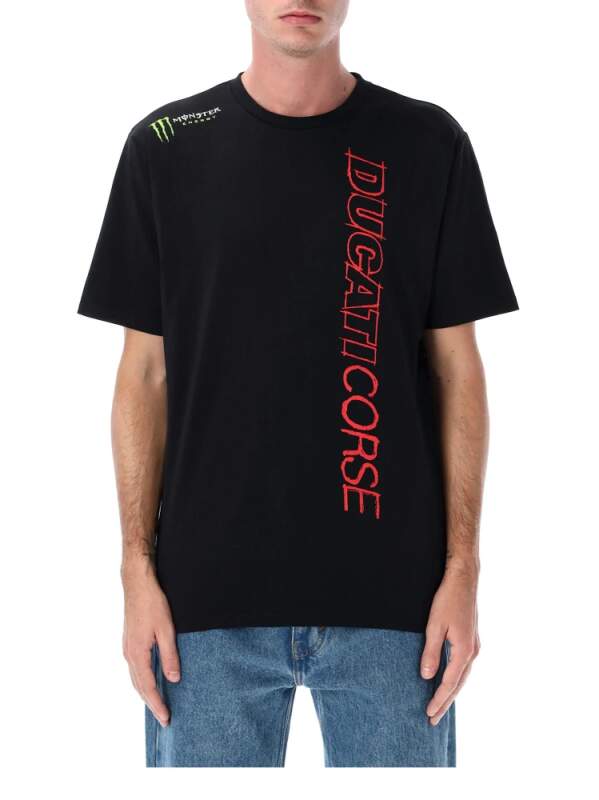 Koszulka kibica Ducati Corse - Monster Energy z logo
