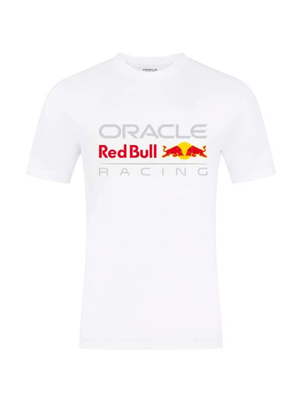 Koszulka casual Oracle Red Bull Racing z logo biała CORE