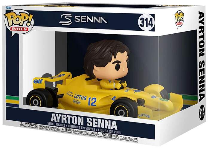 Figurka Funko POP - Ayrton Senna Formuła 1 Lotus 314 - edycja Deluxe