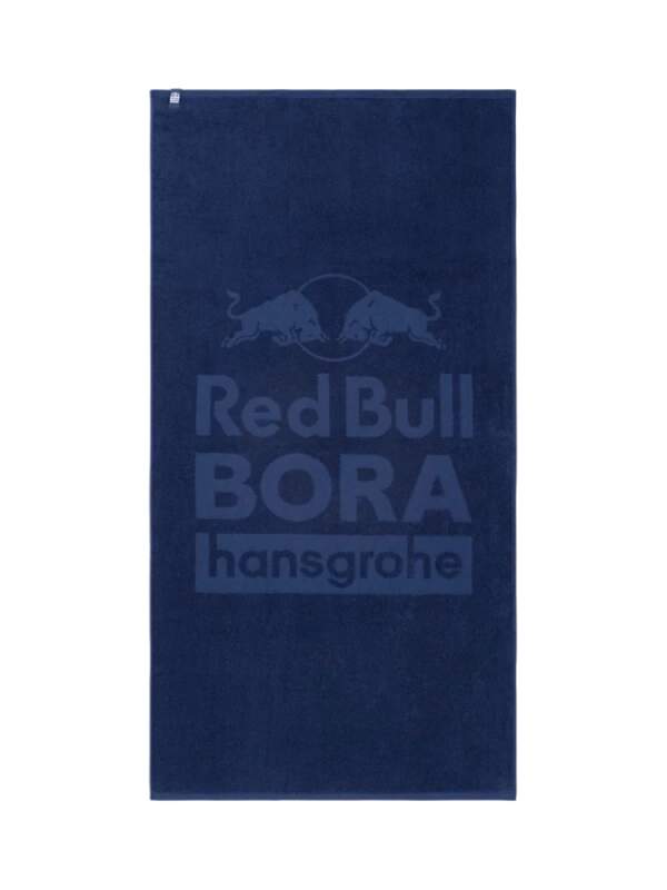 Duży ręcznik Red Bull Bora Hansgrohe z logo