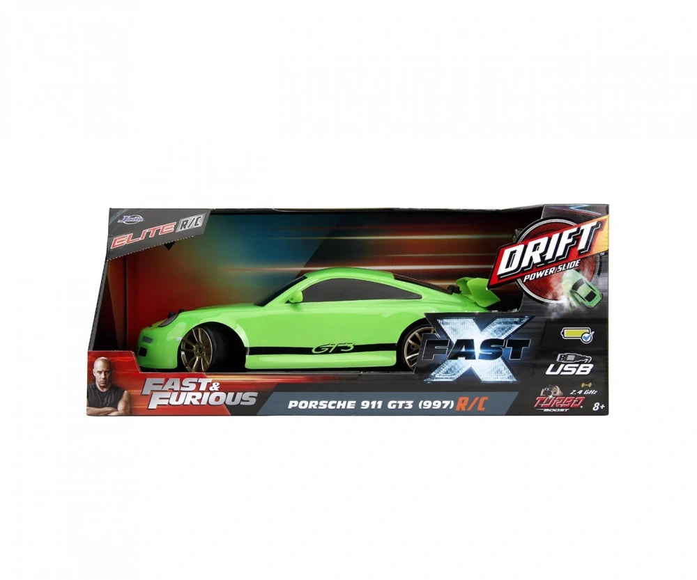 Samochód RC Jada Szybcy i wściekli Porsche 911 GT3 (997) Drift 1:10