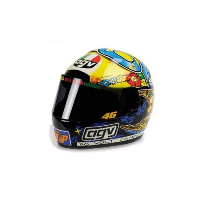 Model kasku MotoGP Valentino Rossi Brazylia 1999 Jacarepaguá