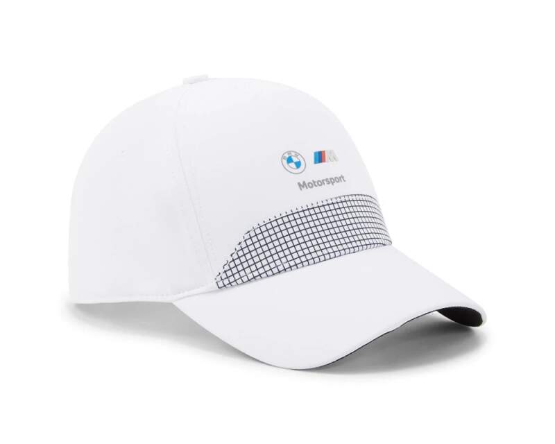 Czapka z daszkiem BMW Motorsport z logo biała