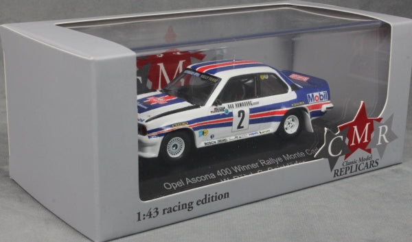 Model Opel Ascona WINNER Rally Monte Carlo 1982 W. Rohl 1/43