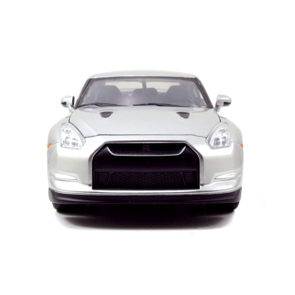 Model Szybcy i wściekli Nissan GT-R Silver 2009 Brian