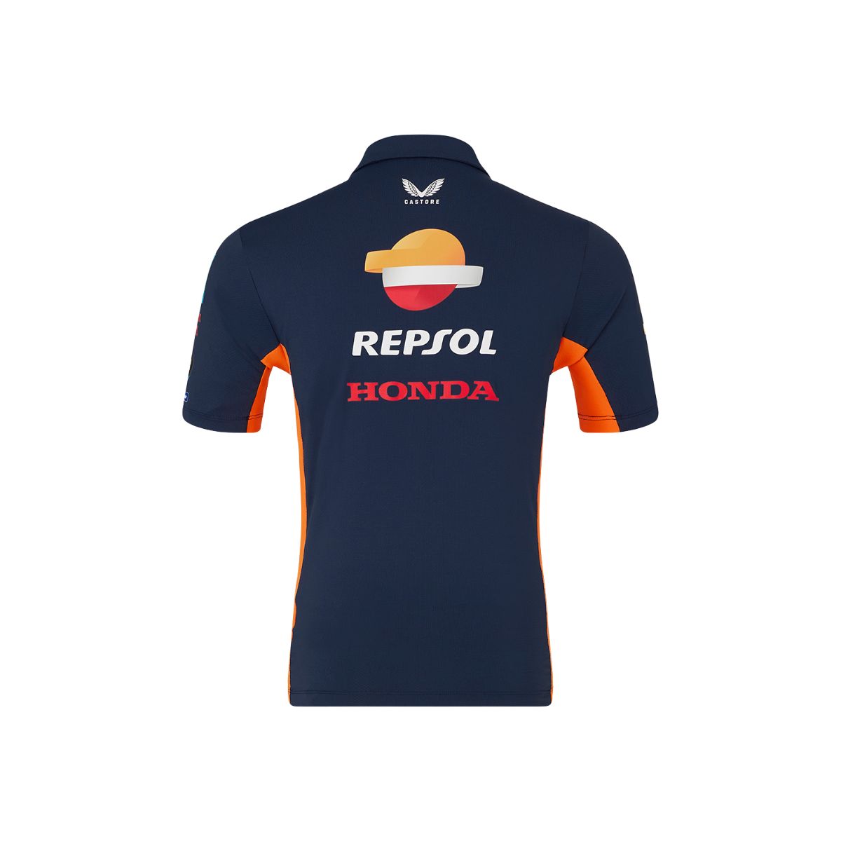 Repsol Honda MotoGP team polo shirt with sponsor logos