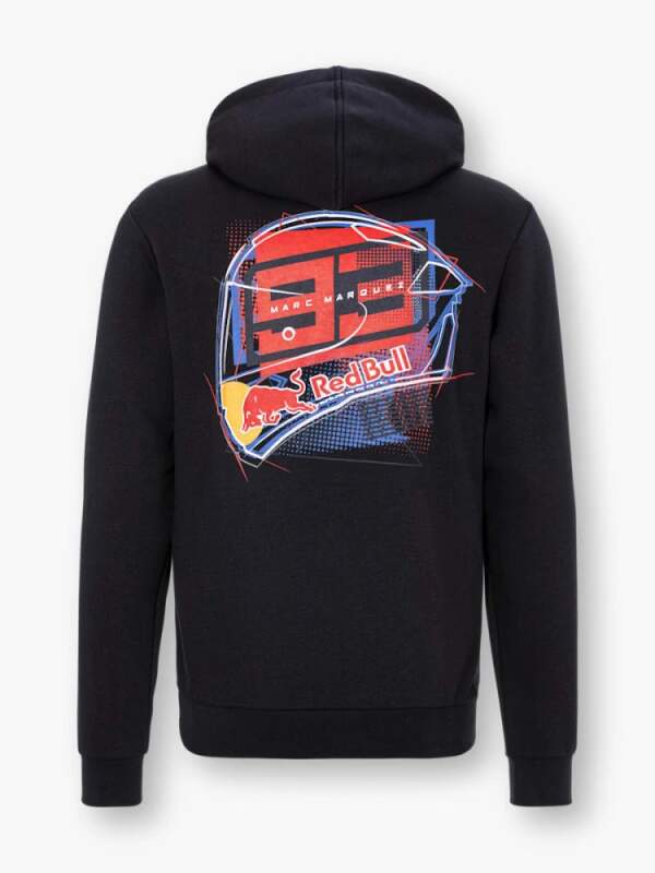 Marc Marquez 93 - bluza kibica Red Bull z motywem kasku
