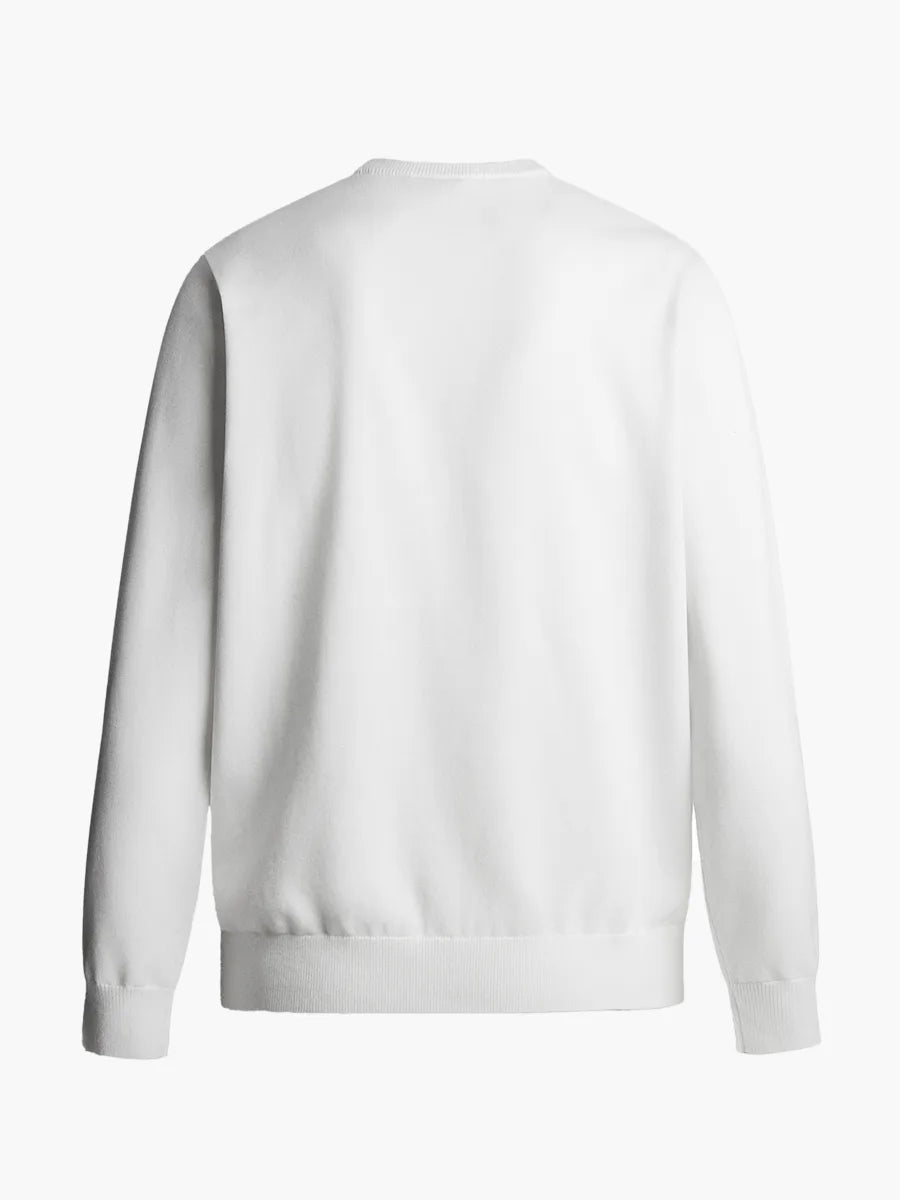 Sweter Pepe Jeans - Red Bull Racing biały z napisem