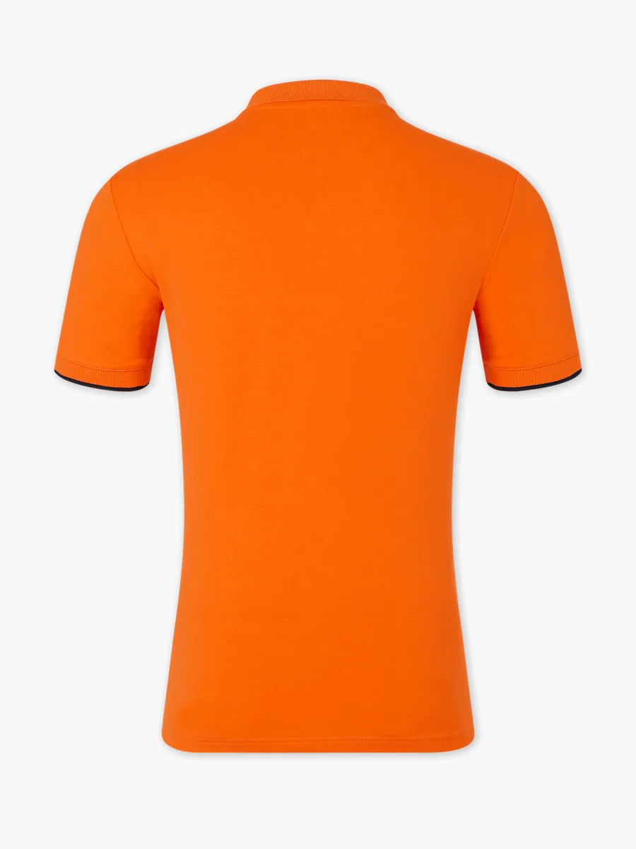 Koszulka polo casual Max Verstappen MV1 pomarańczowa