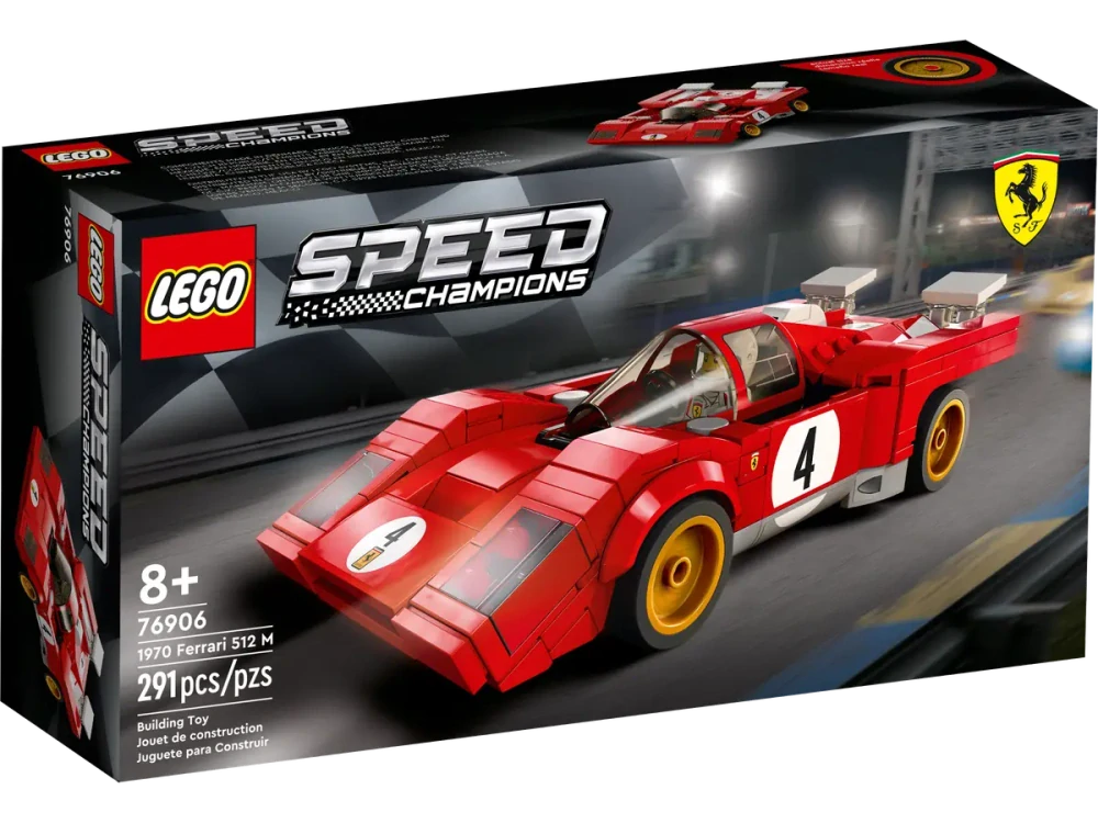 Zestaw LEGO Speed Champions 76906 1970 Ferrari 512 M