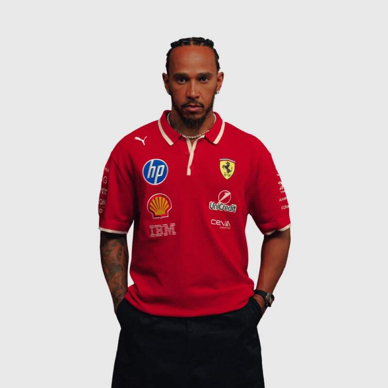 Scuderia Ferrari F1 2025 SE China team polo shirt