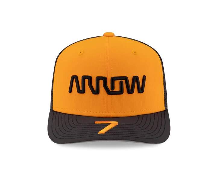 McLaren Arrow IndyCar team cap orange