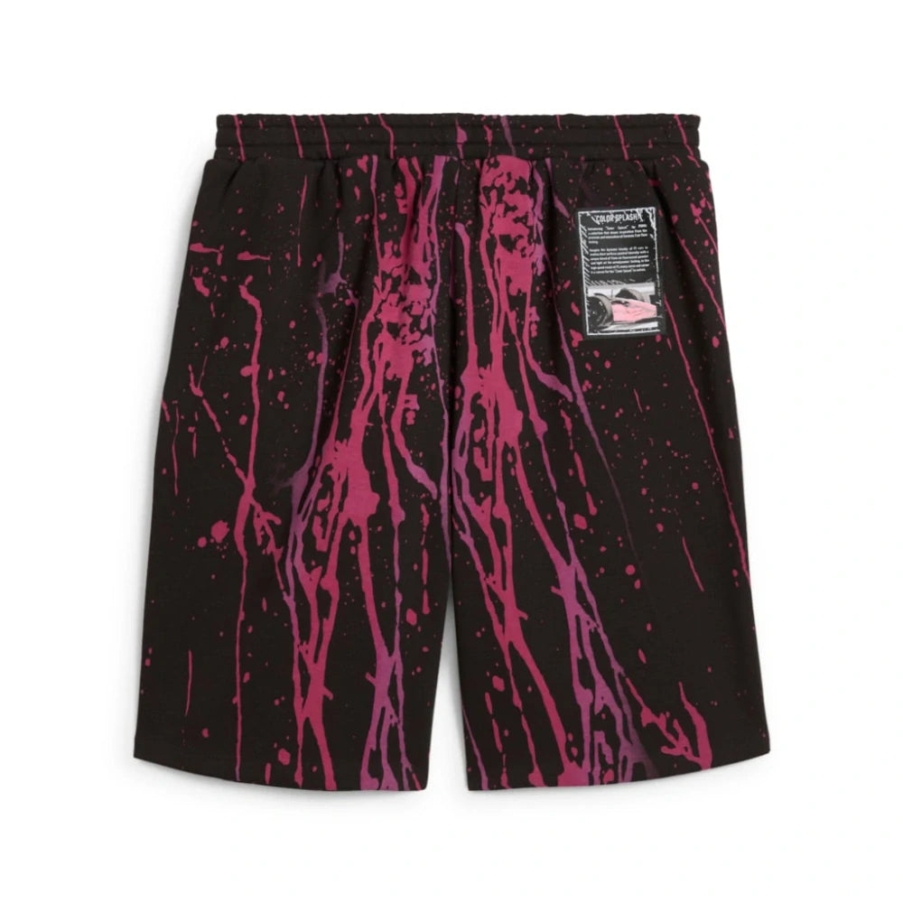 Puma Formula 1 Splash Shorts – Black/Pink