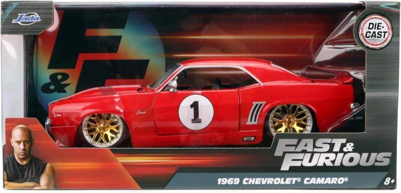 Fast & Furious Chevrolet Camaro #1 1:24 model red