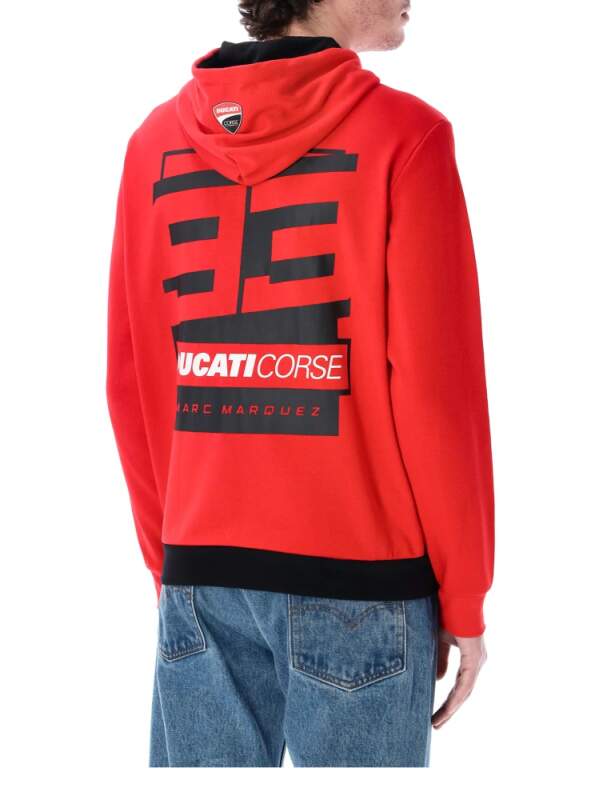 Bluza kibica Ducati Corse - Marc Marquez z logo 93