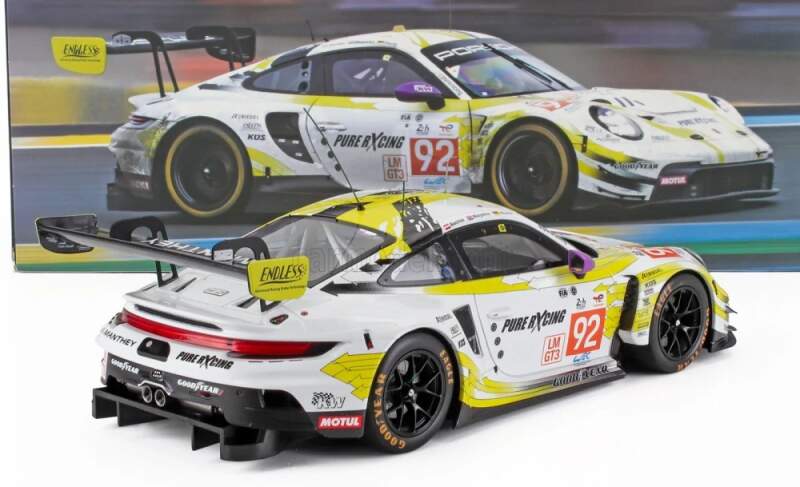 Model IXO Porsche 911 GT3 R #92 Bachler/Malykhin/Sturm 24H Le Mans 2024