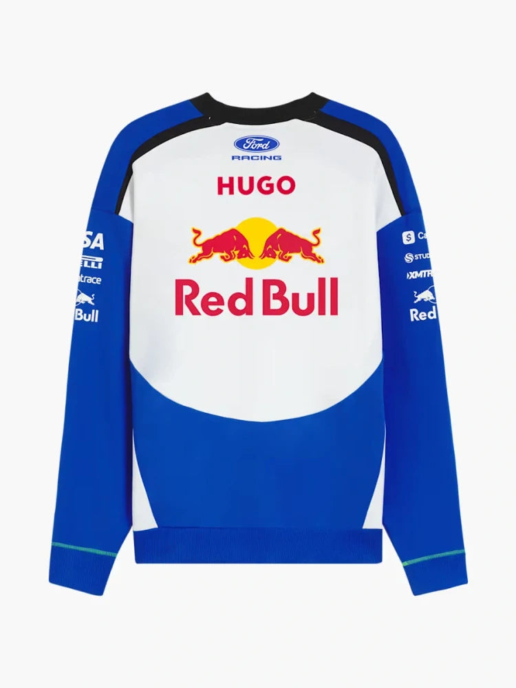 Bluza zespołowa Visa Cash App Racing Bulls z logo sponsorów – edycja zespołowa