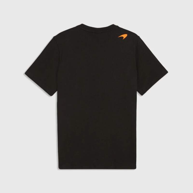 Koszulka McLaren F1 czarna z logo Puma - edycja casual
