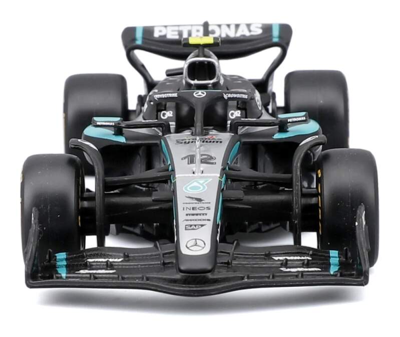 Model Mercedes AMG Petronas F1 W16 Bburago #12 Kimi Antonelli 2025