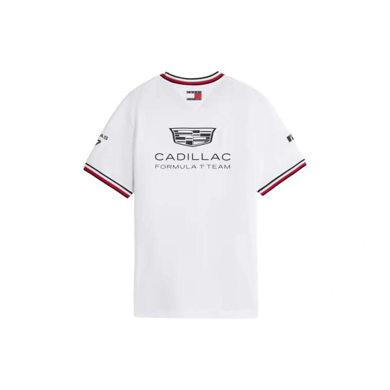 Koszulka Valtteri Bottas Cadillac F1 x Tommy Hilfiger - edycja zespołowa