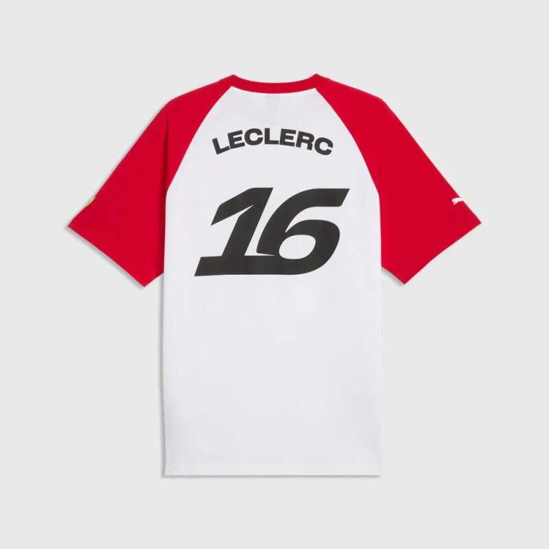 Koszulka Charles Leclerc Scuderia Ferrari F1 x Puma - edycja kibica