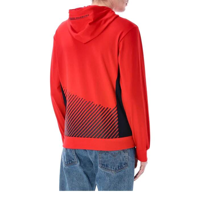 Bluza casual z kapturem Marc Marquez STRIPES 93