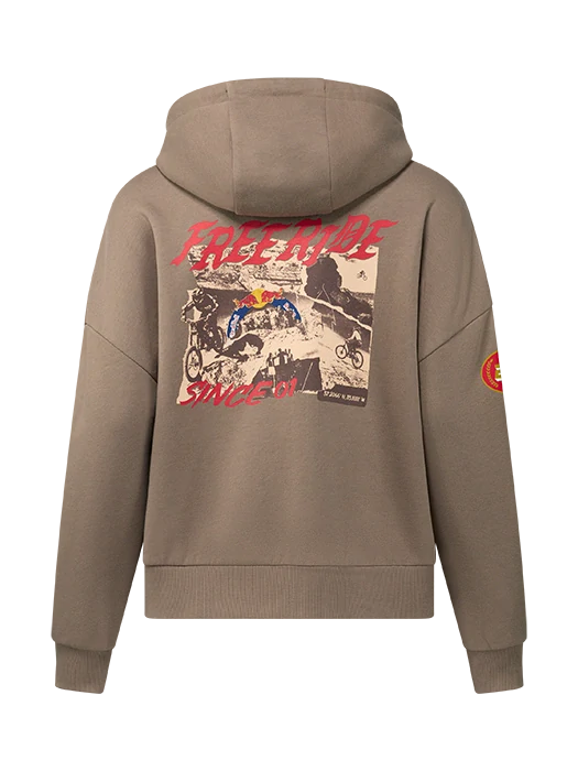 Red Bull Rampage Women's FREERIDE Hoodie – Light Brown