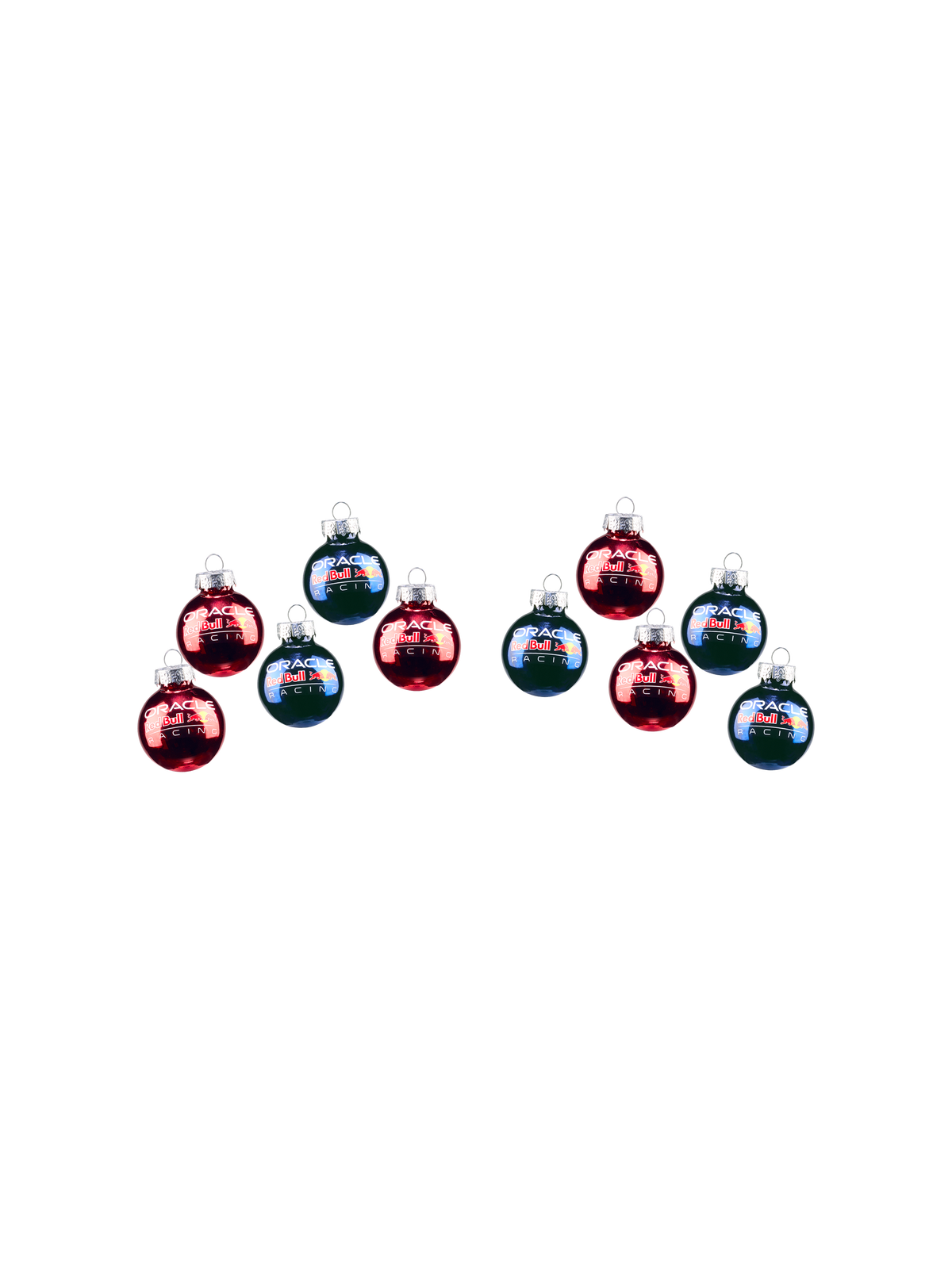 Mini bombki choinkowe Oracle Red Bull Racing – zestaw 10 szt.