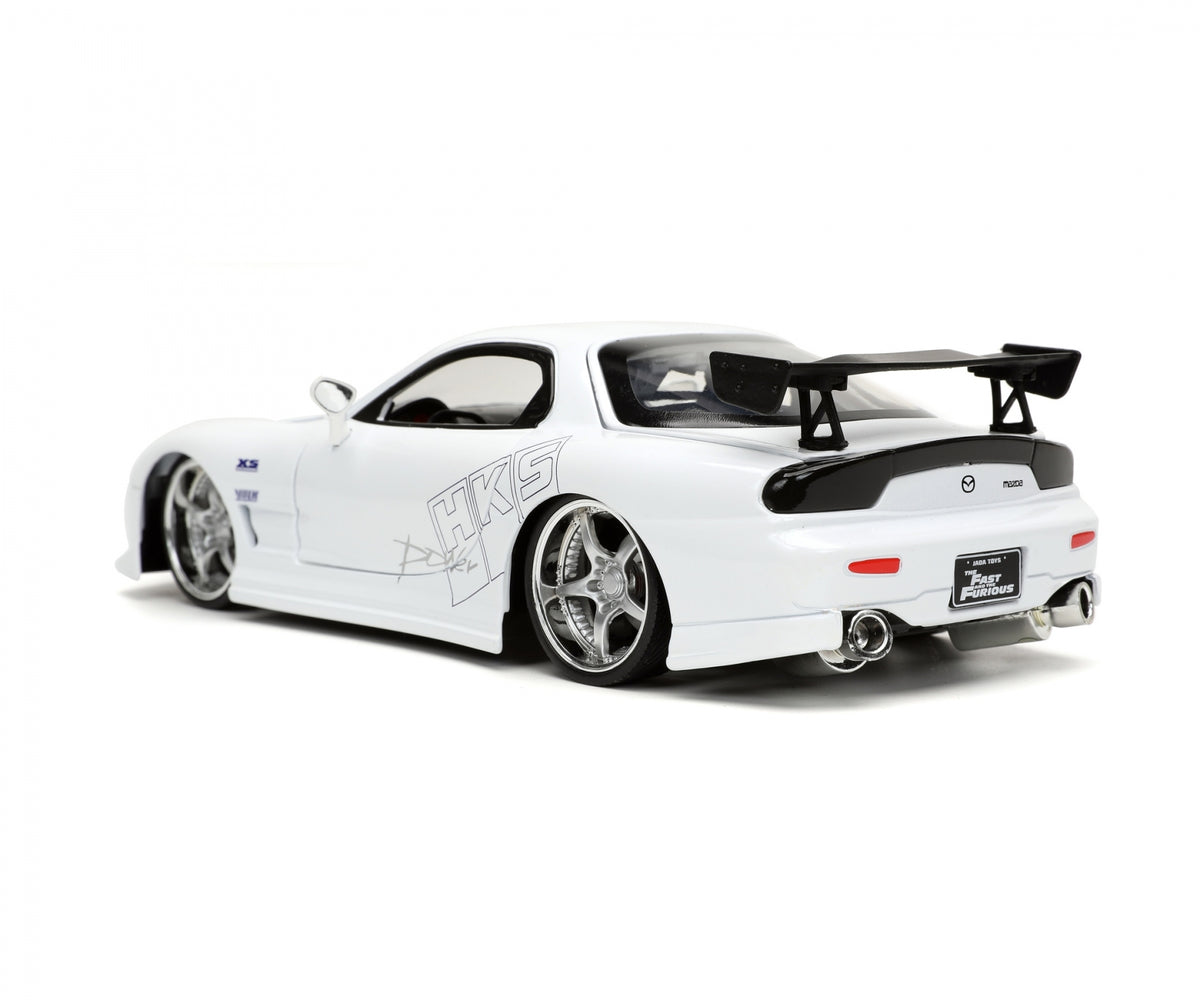 Model Szybcy i wściekli Mazda RX-7 White