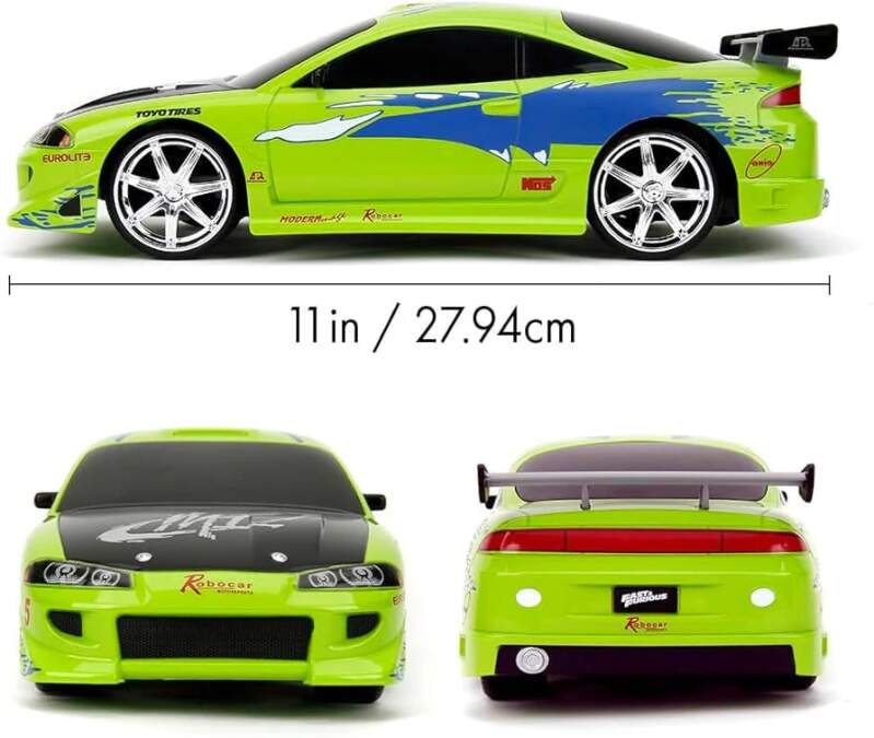 Fast & Furious remote-controlled Mitsubishi Eclipse model