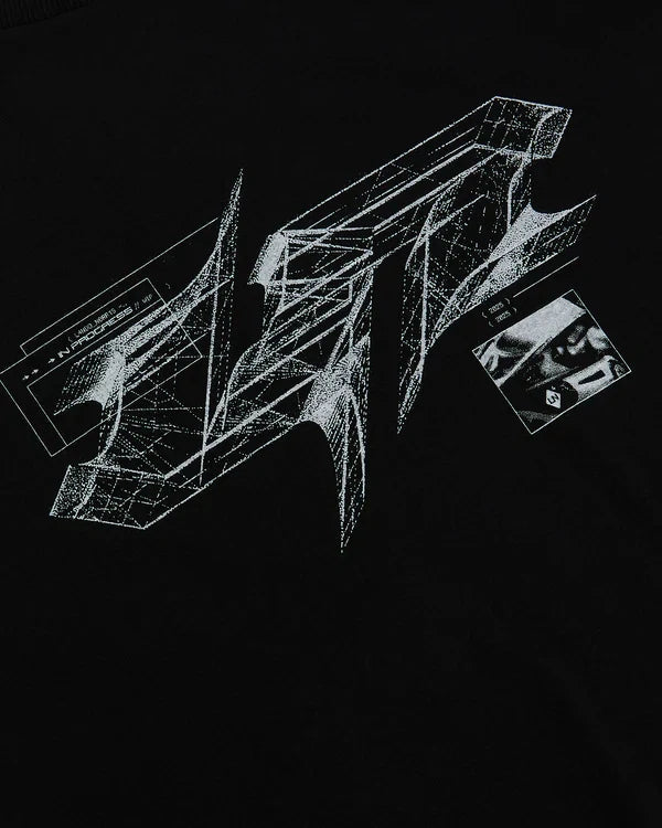 Lando Norris LN4 PIXEL T-Shirt – Black