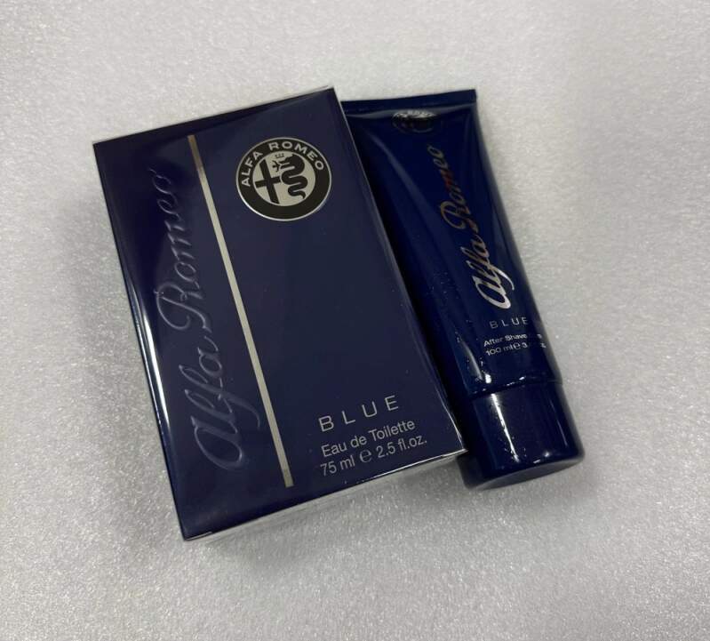 Alfa Romeo Blue Eau de Toilette 75 ml + aftershave balm 100 ml gift set