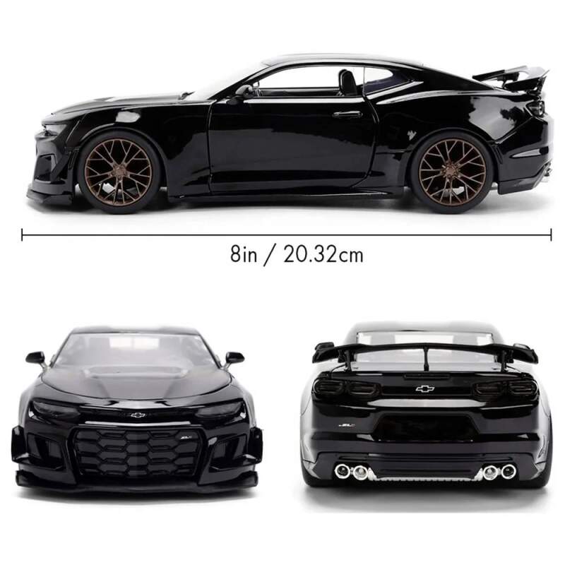 Model Chevrolet Camaro 2024 ZL1 1LE czarny - Szybcy i wściekli