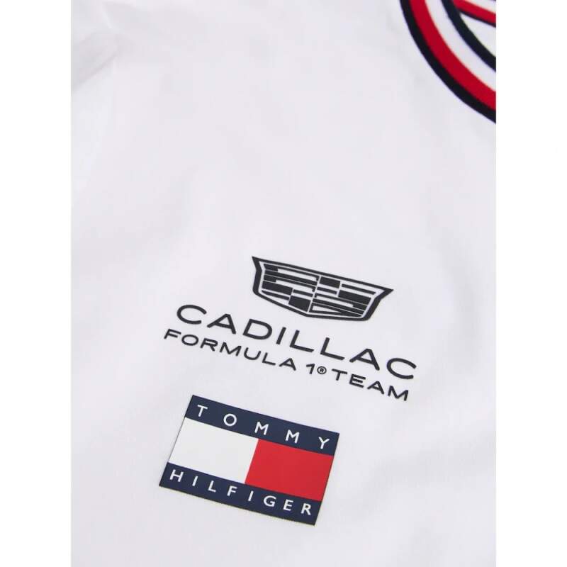 White Cadillac F1 x Tommy Hilfiger T-shirt - team edition