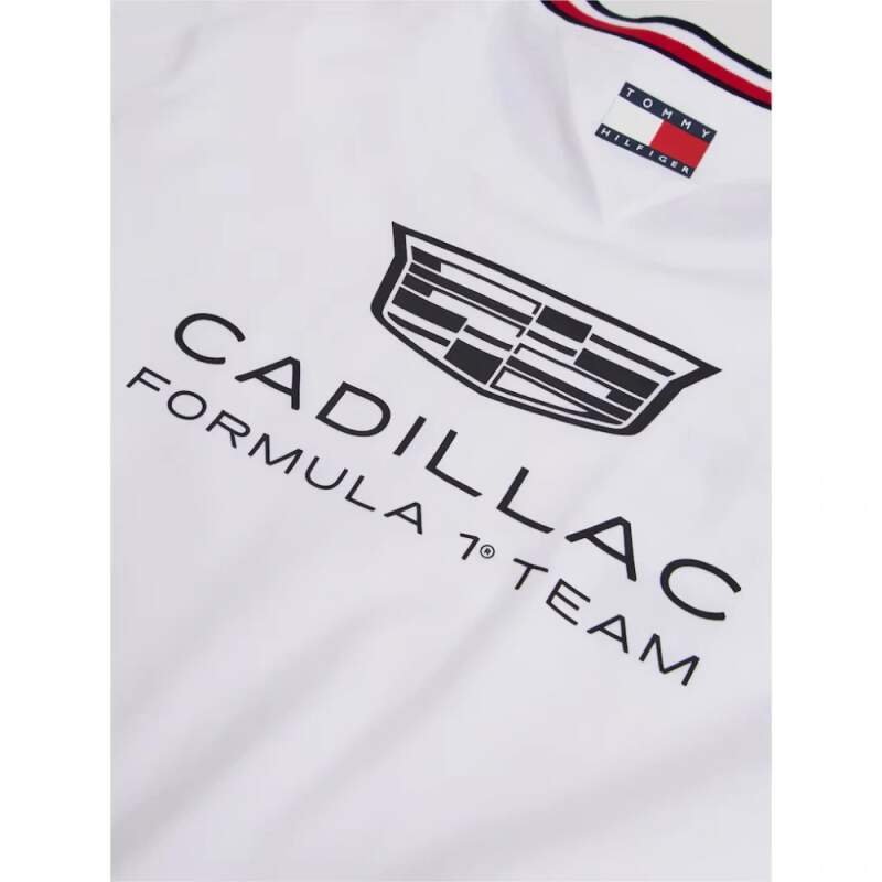 Koszulka Valtteri Bottas Cadillac F1 x Tommy Hilfiger - edycja zespołowa
