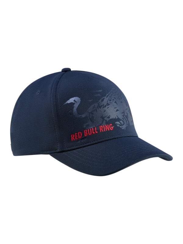 Czapka z daszkiem casual Red Bull Ring DEBOSSED granatowa
